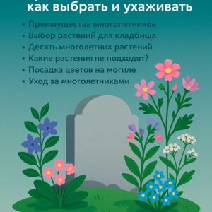 Многолетние растения для кладбища: как выбрать и ухаживать